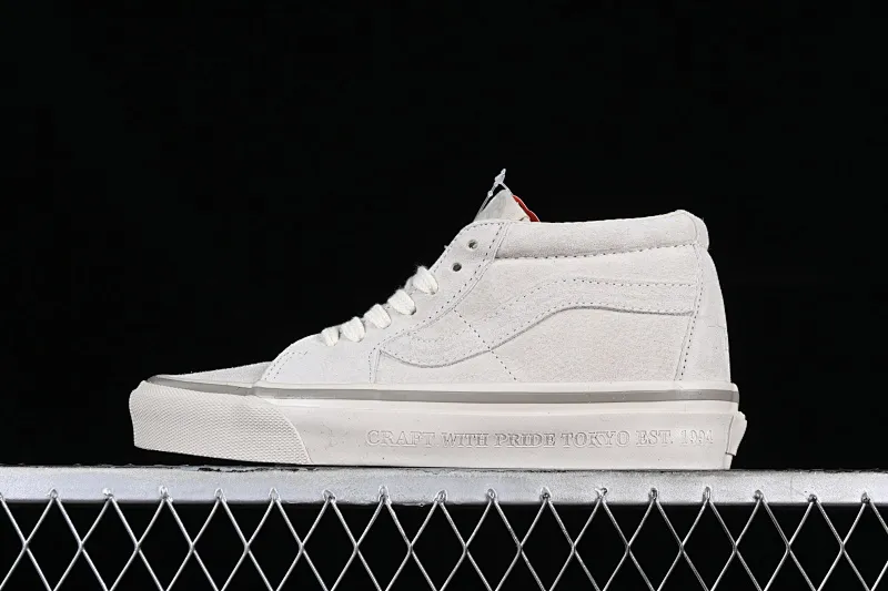 All categories Vans Vans series Vans Mid Vans China NEIGHBORHOOD x Vans Sk8-Mid joint series milk tea China casual sneakers VN0A3WM3APL
